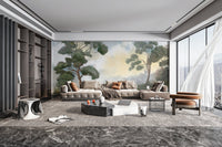 Sunrise Serenity Tree Wall Mural - Wallanza