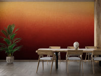 Warm gradient wall mural with sunset charm
