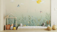 Sunshine Garden Wallpaper Mural - Wallanza