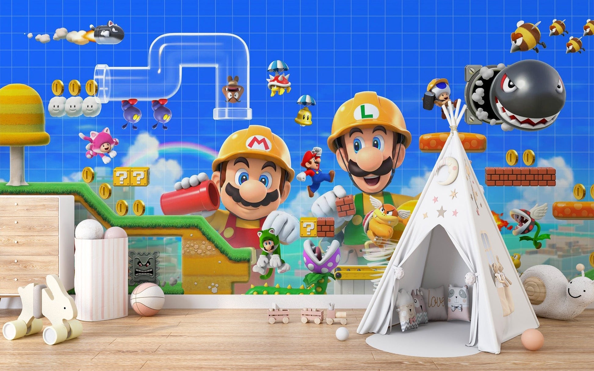 Super Mario 3D Wallpaper - Wallanza