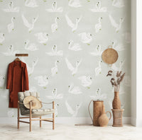 Swan Lake Reverie Wallpaper⁠ - Wallanza