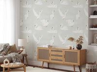 Swan Lake Reverie Wallpaper⁠ - Wallanza