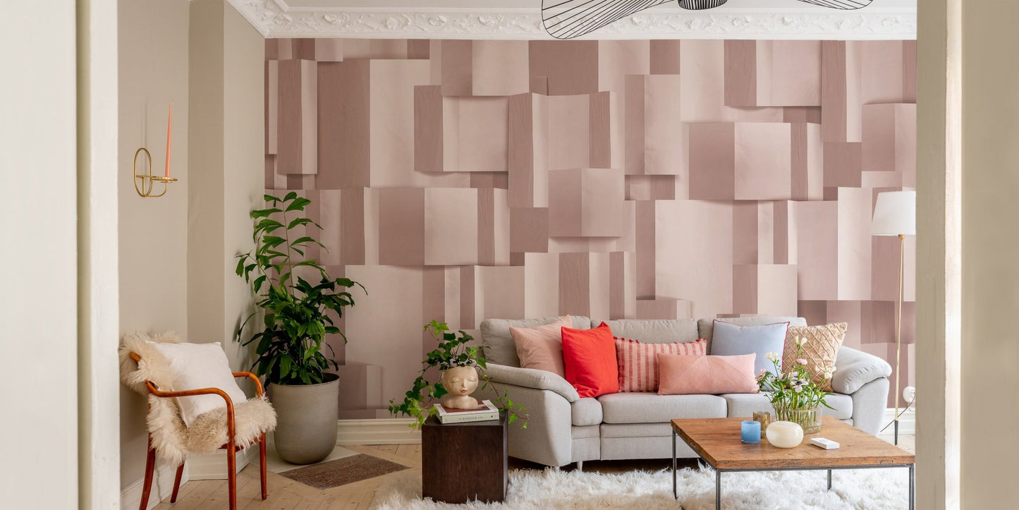 Textured Elegance Wallpaper Mural - Wallanza