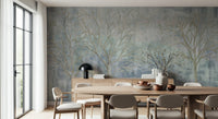 Textured Forest Wall Mural - Wallanza