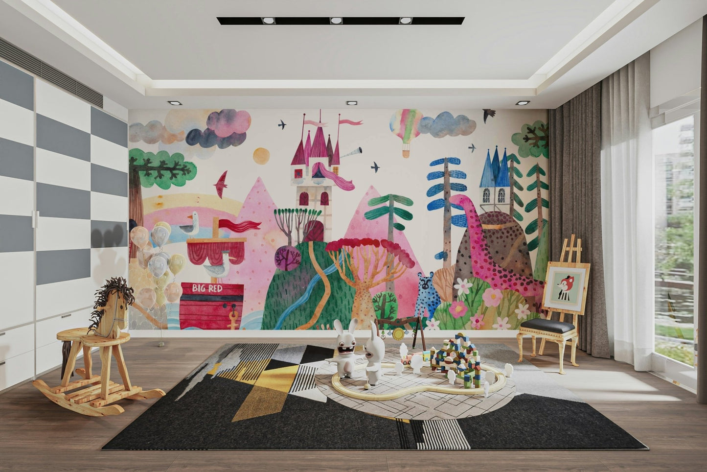 Timeless Tower Wall Mural - Wallanza