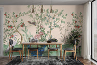 Traditional Chinese Vase Wallpaper Mural - Wallanza