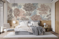 Trees Harmony Wallpaper Mural - Wallanza