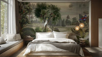 Tropical Birds Jungle Wall Mural - Wallanza