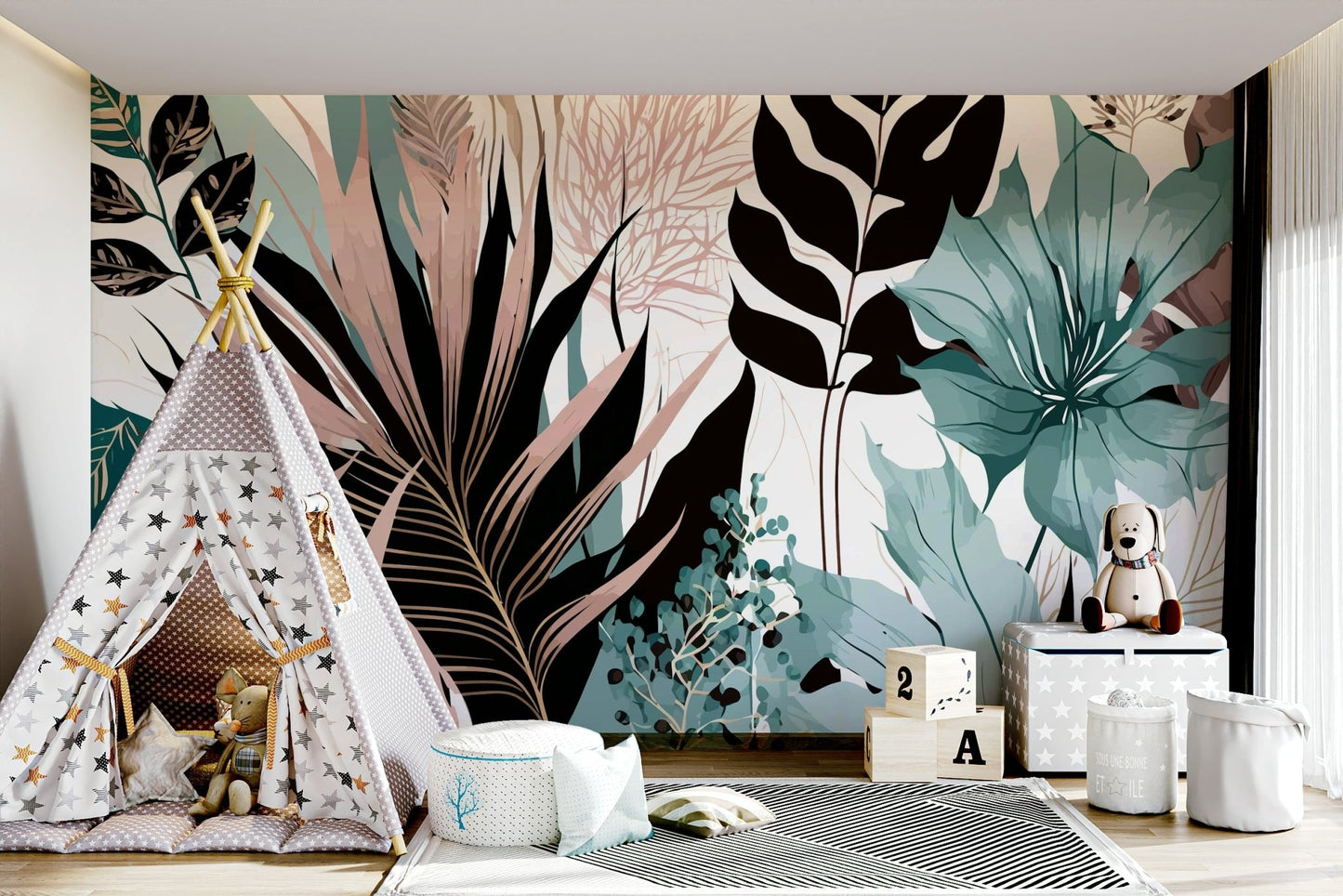 Tropical Breeze Wall Mural - Wallanza