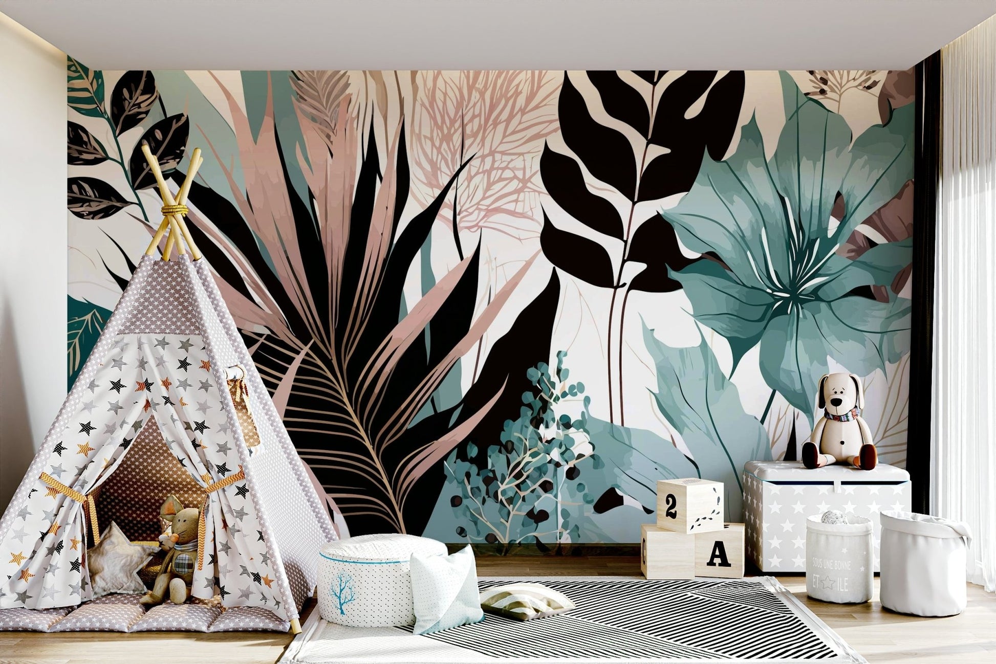 Tropical Breeze Wall Mural - Wallanza
