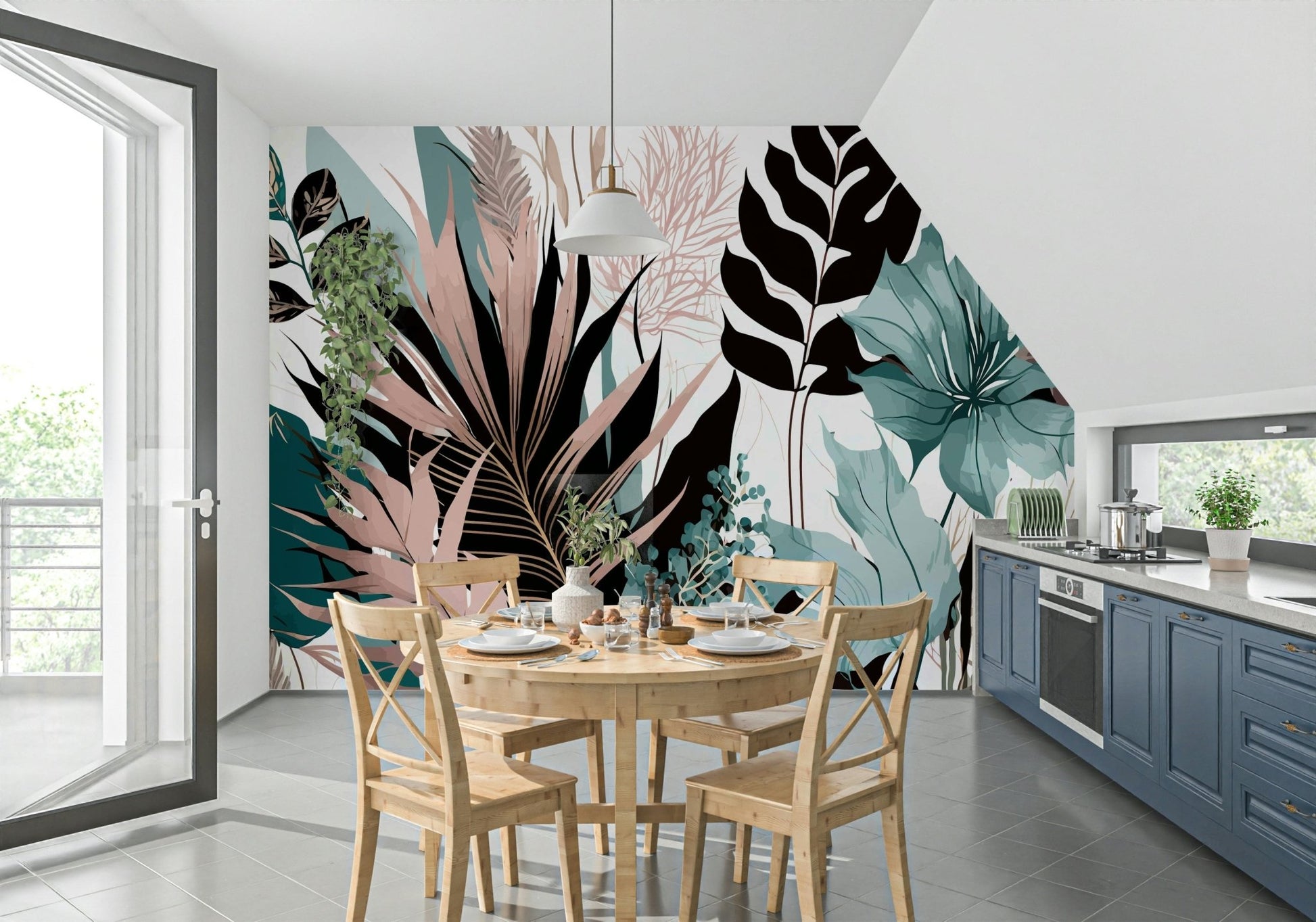 Tropical Breeze Wall Mural - Wallanza