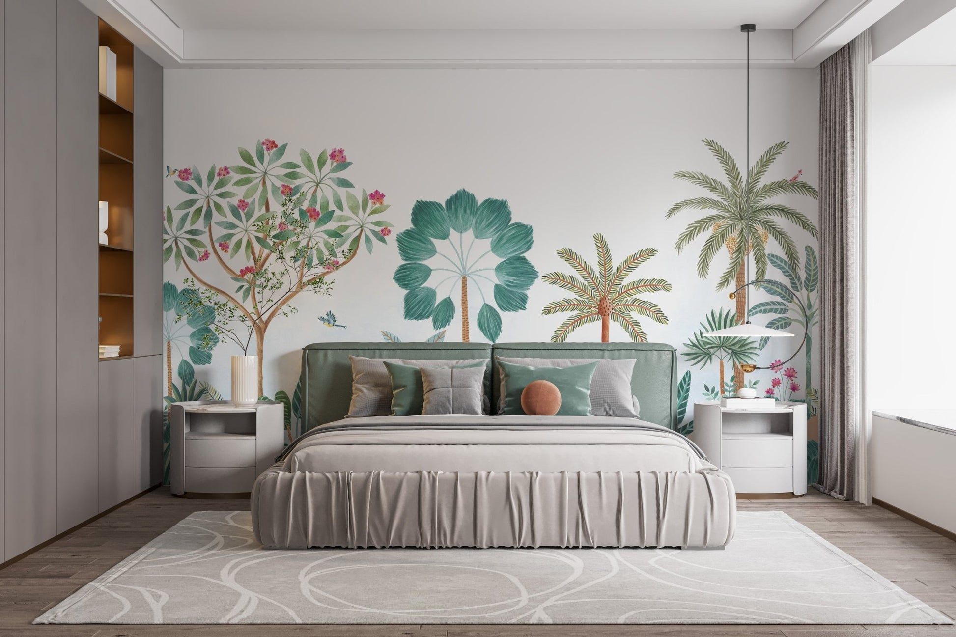 Tropical Canopy Wall Mural - Wallanza