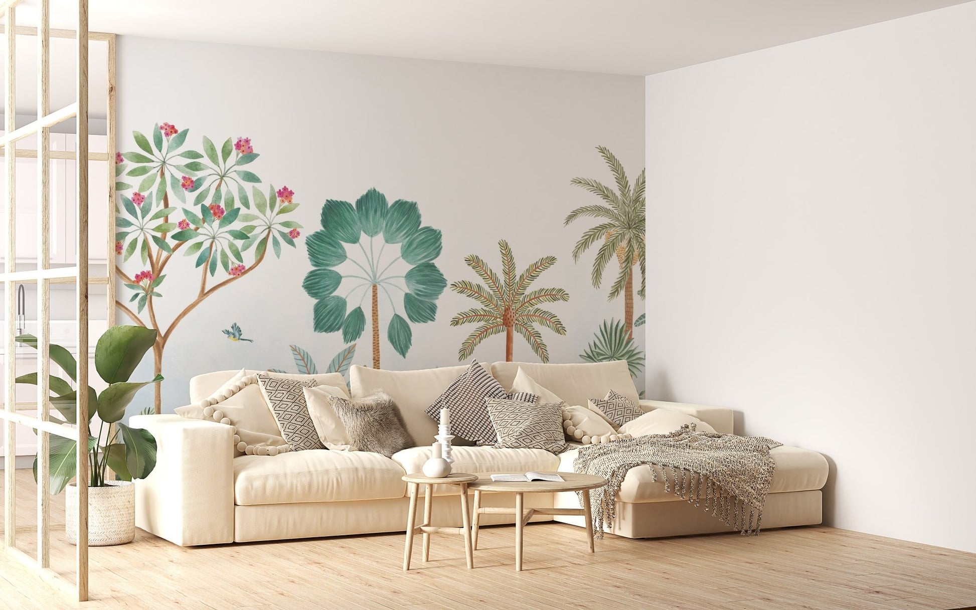 Tropical Canopy Wall Mural - Wallanza