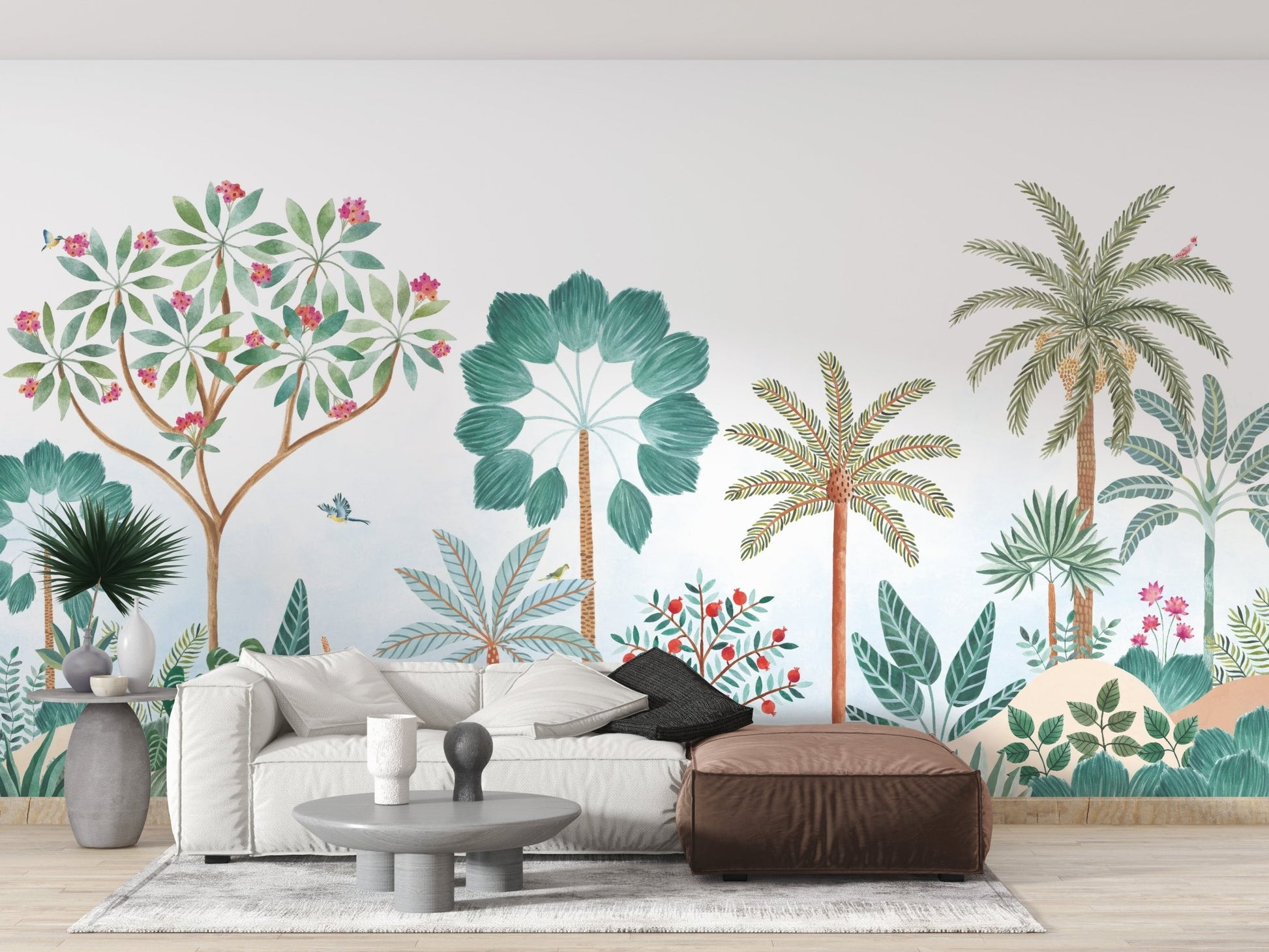Tropical Canopy Wall Mural - Wallanza