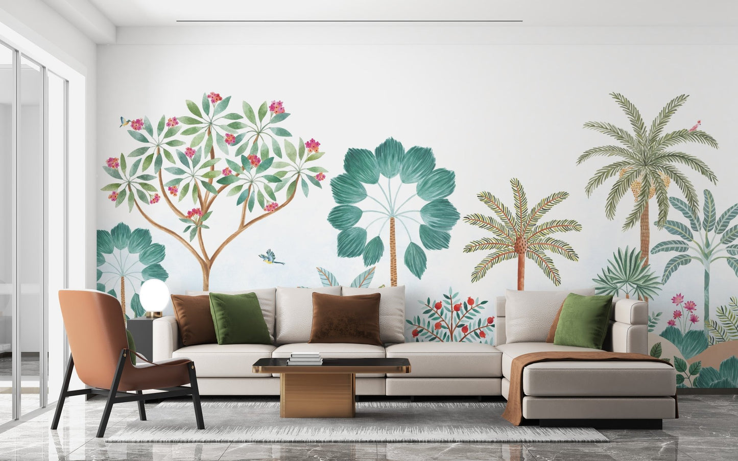 Tropical Canopy Wall Mural - Wallanza