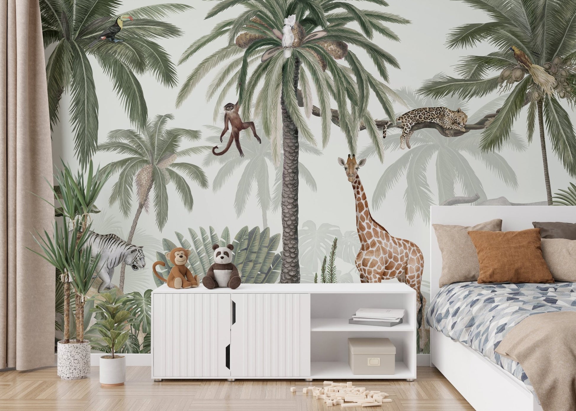 Tropical Jive Wallpaper Murals for Walls - Wallanza