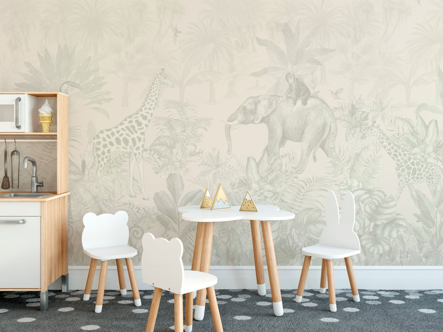 Tropical Jungle Adventure Wall Mural - Wallanza