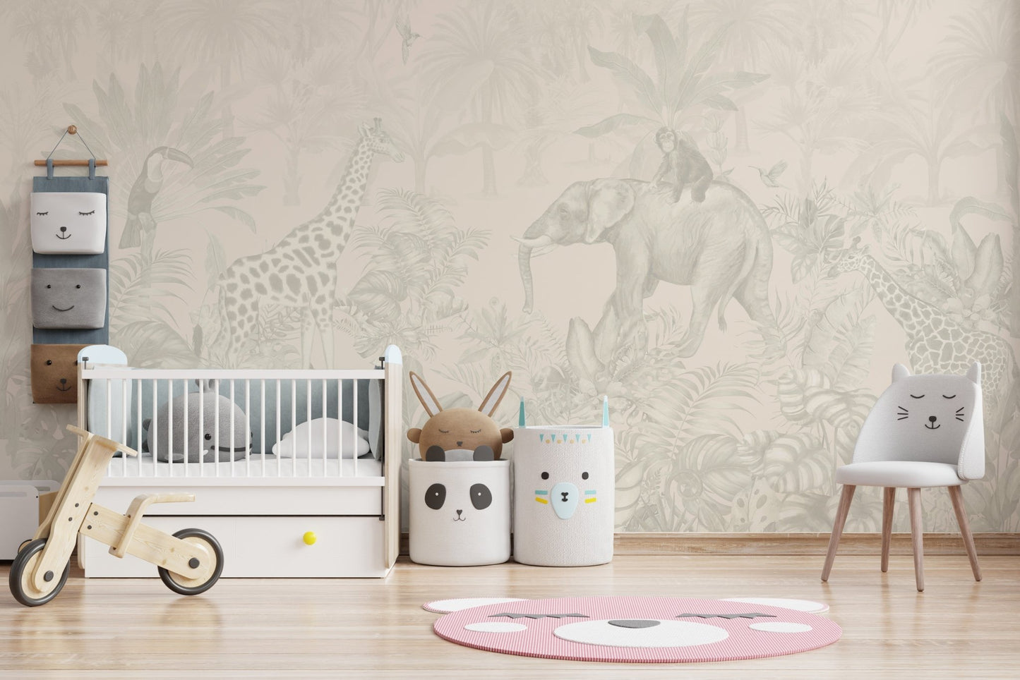 Tropical Jungle Adventure Wall Mural - Wallanza