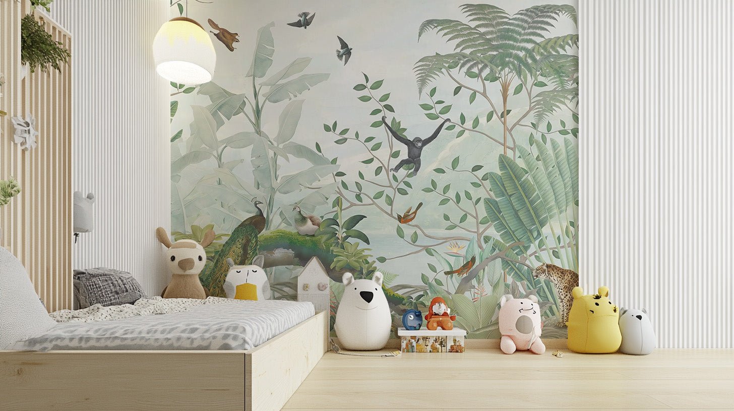 Tropical Jungle Nursery Wallpaper - Wallanza