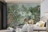 Tropical Jungle Safari Wallpaper - Wallanza