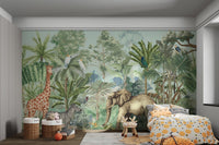 Tropical Jungle Safari Wallpaper - Wallanza