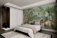 Tropical Jungle Safari Wallpaper - Wallanza