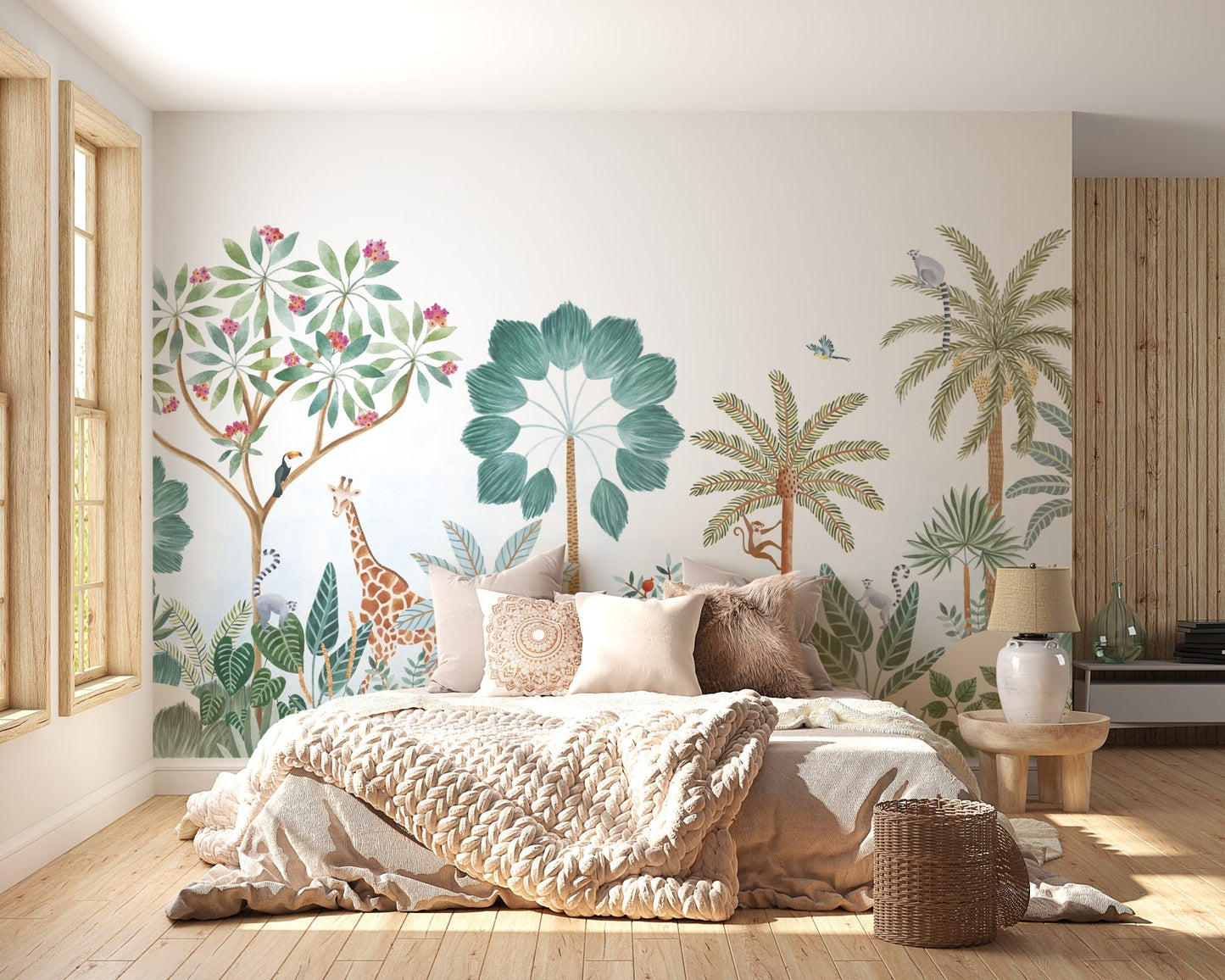 Tropical Paradise Wall Mural - Wallanza