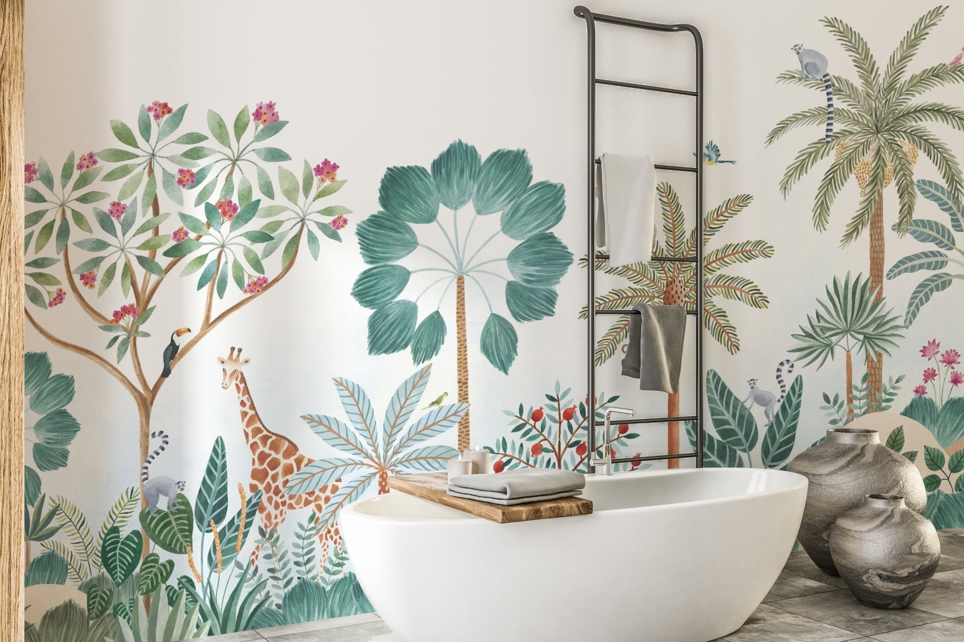 Tropical Paradise Wall Mural - Wallanza
