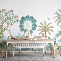 Tropical Paradise Wall Mural - Wallanza