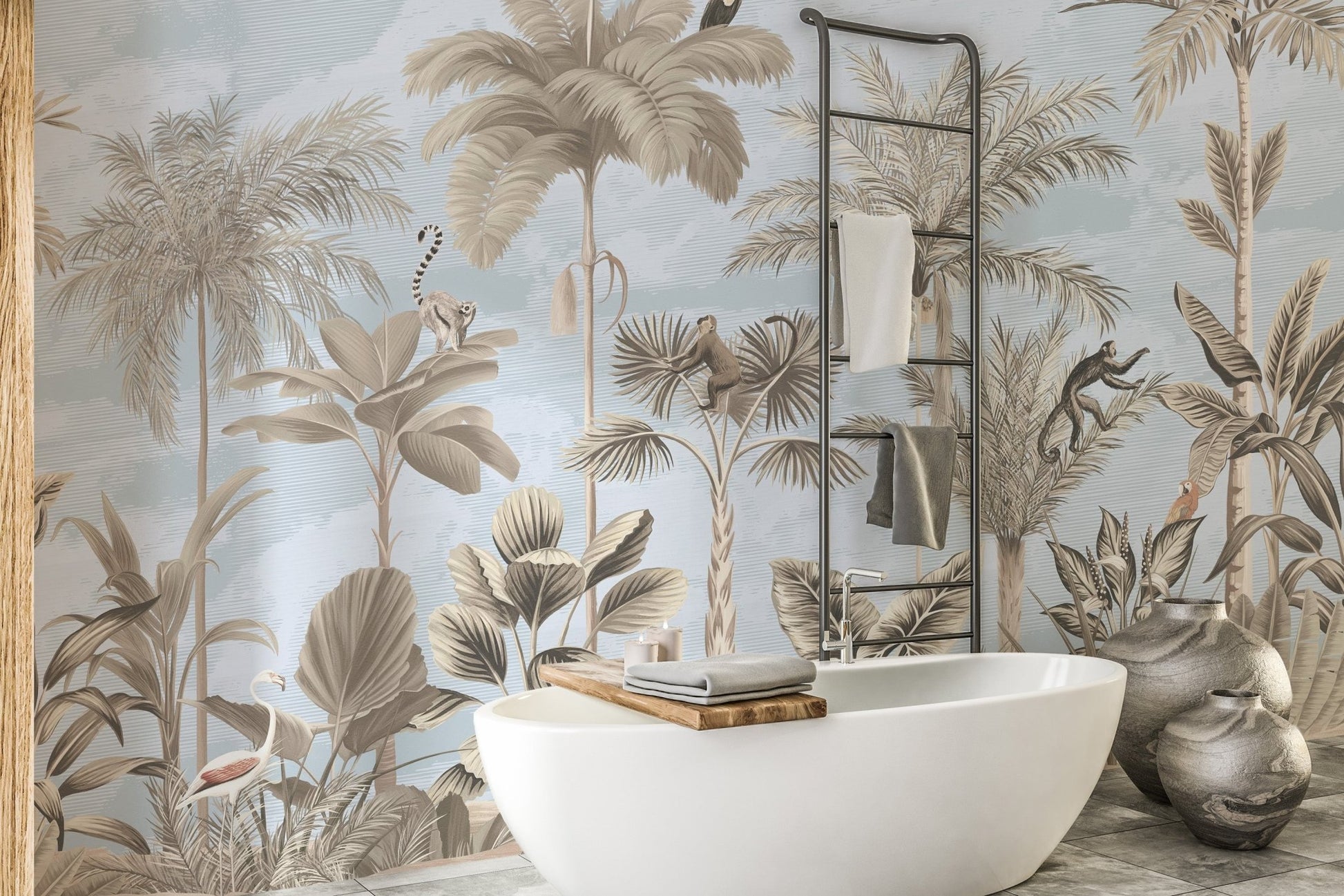 Tropical Paradise Wallpaper Mural - Wallanza