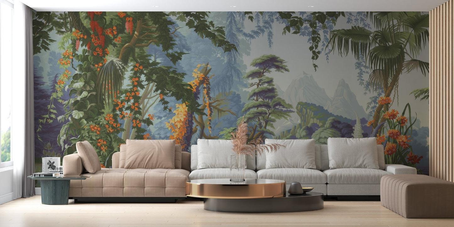 Tropical Paradise Wallpaper Mural - Wallanza