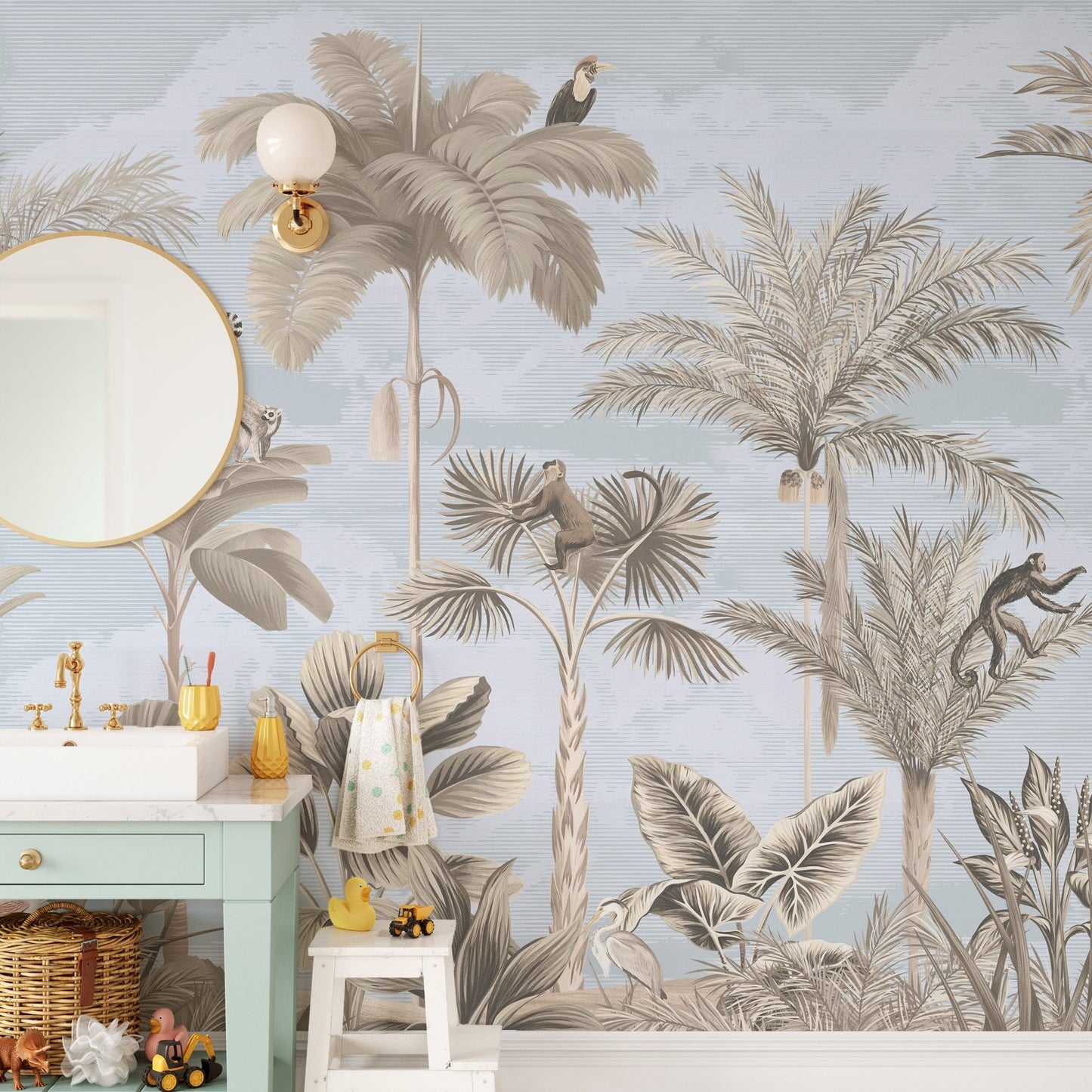 Tropical Paradise Wallpaper Mural - Wallanza