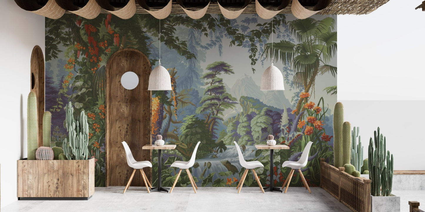 Tropical Paradise Wallpaper Mural - Wallanza