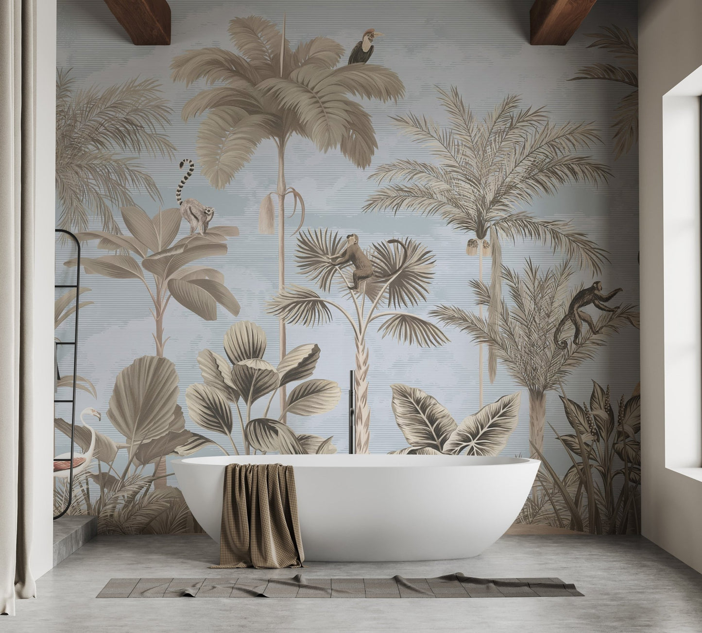 Tropical Paradise Wallpaper Mural - Wallanza