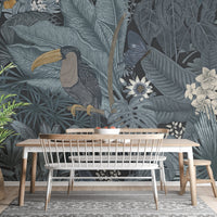 Tropical Toucan Wallpaper Mural - Wallanza