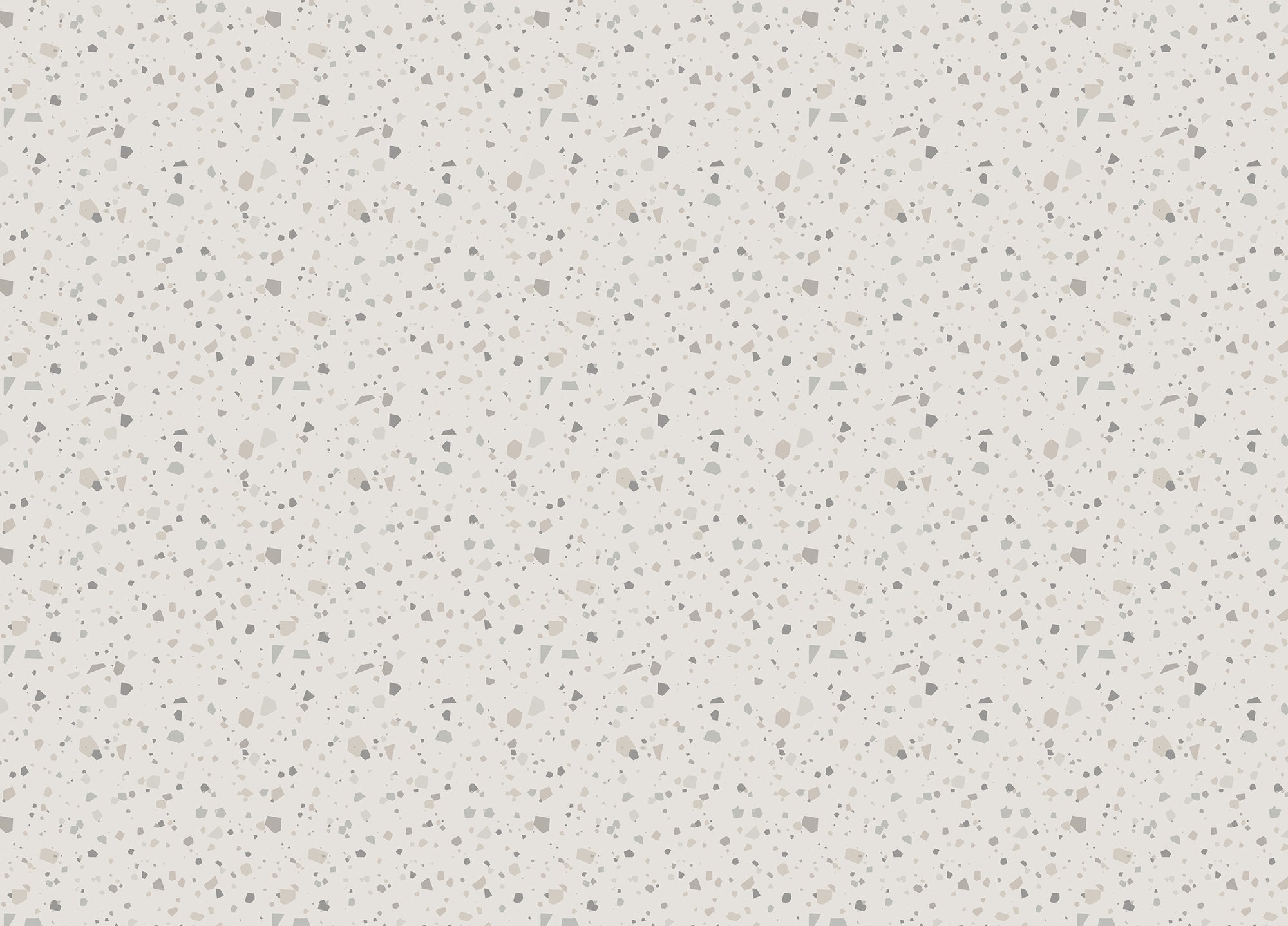 Grey Granite Pattern Beige Natural Stones Terrazzo Wallpaper