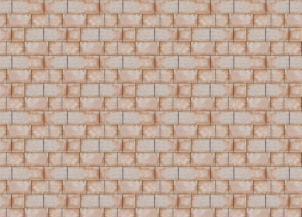 Sandstone Blocks Decorative Seamless Pattern Wallpaper in your room — zoomed
