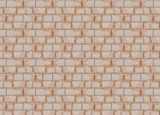 Sandstone Blocks Decorative Seamless Pattern Wallpaper