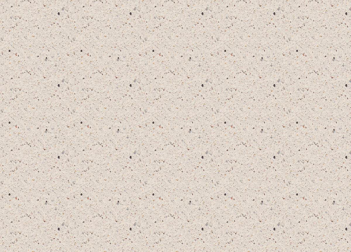 Beige Venetian Quartz Stone Terrazzo Tiles Wallpaper in your room