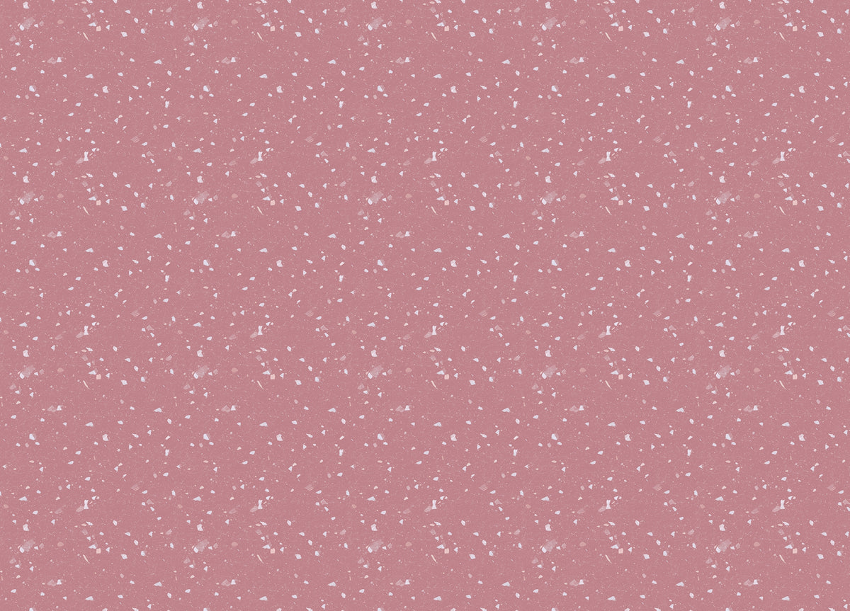 Pink Venetian Quartz Stone Terrazzo Peel and Stick Wallpaper in your room