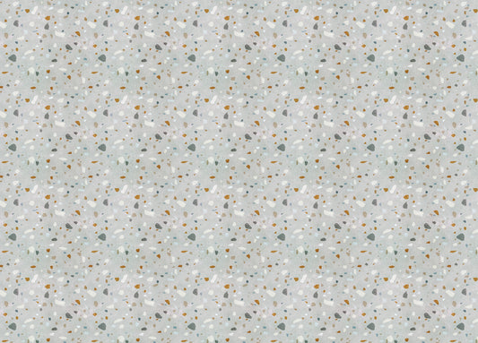 Mid Century Modern Natural Classic Terrazzo Wallpaper