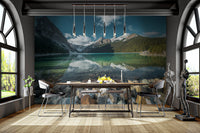 Turquoise Mountain Lake Wallpaper - Wallanza