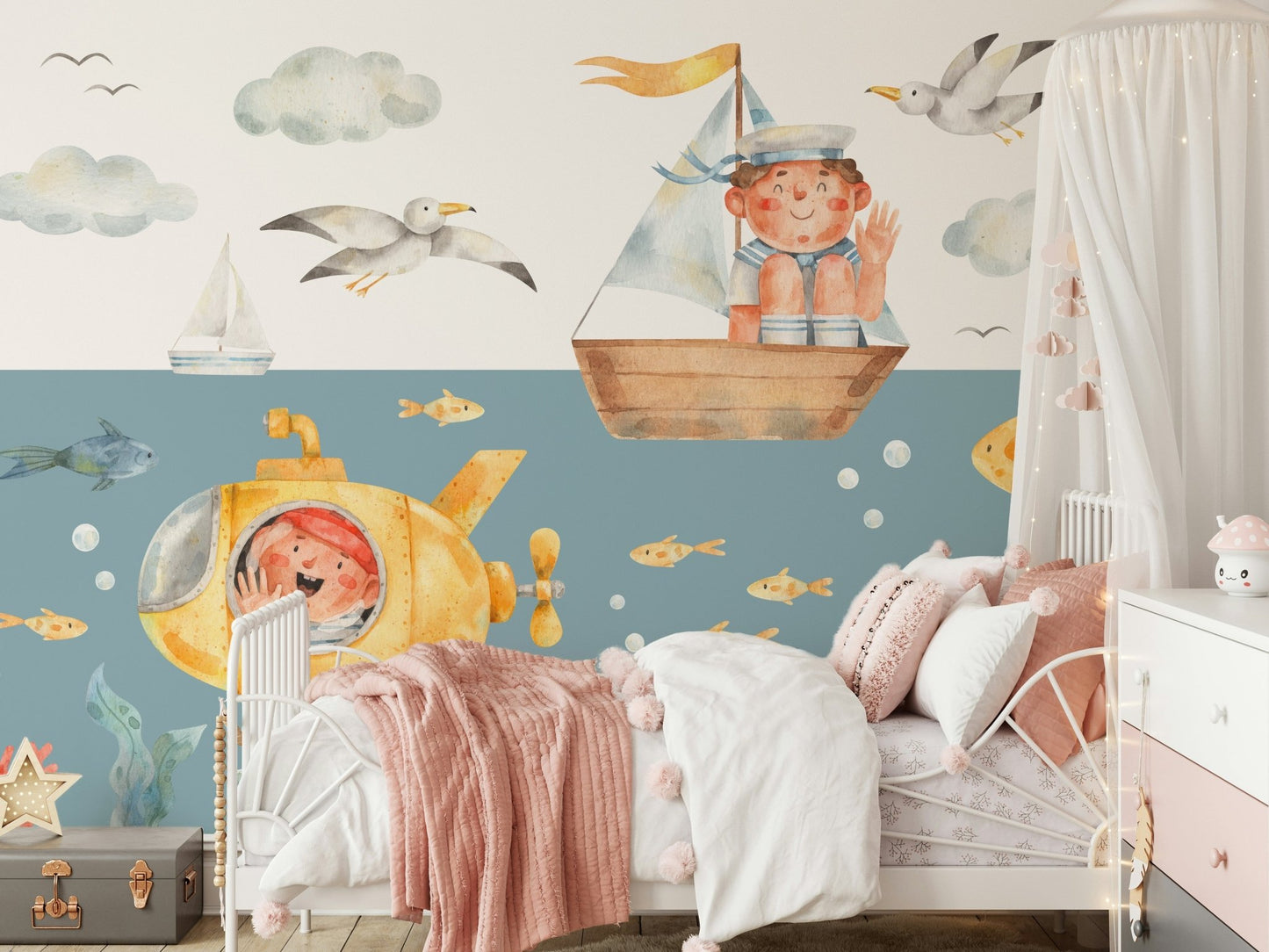 Undersea Adventure Wall Mural - Wallanza