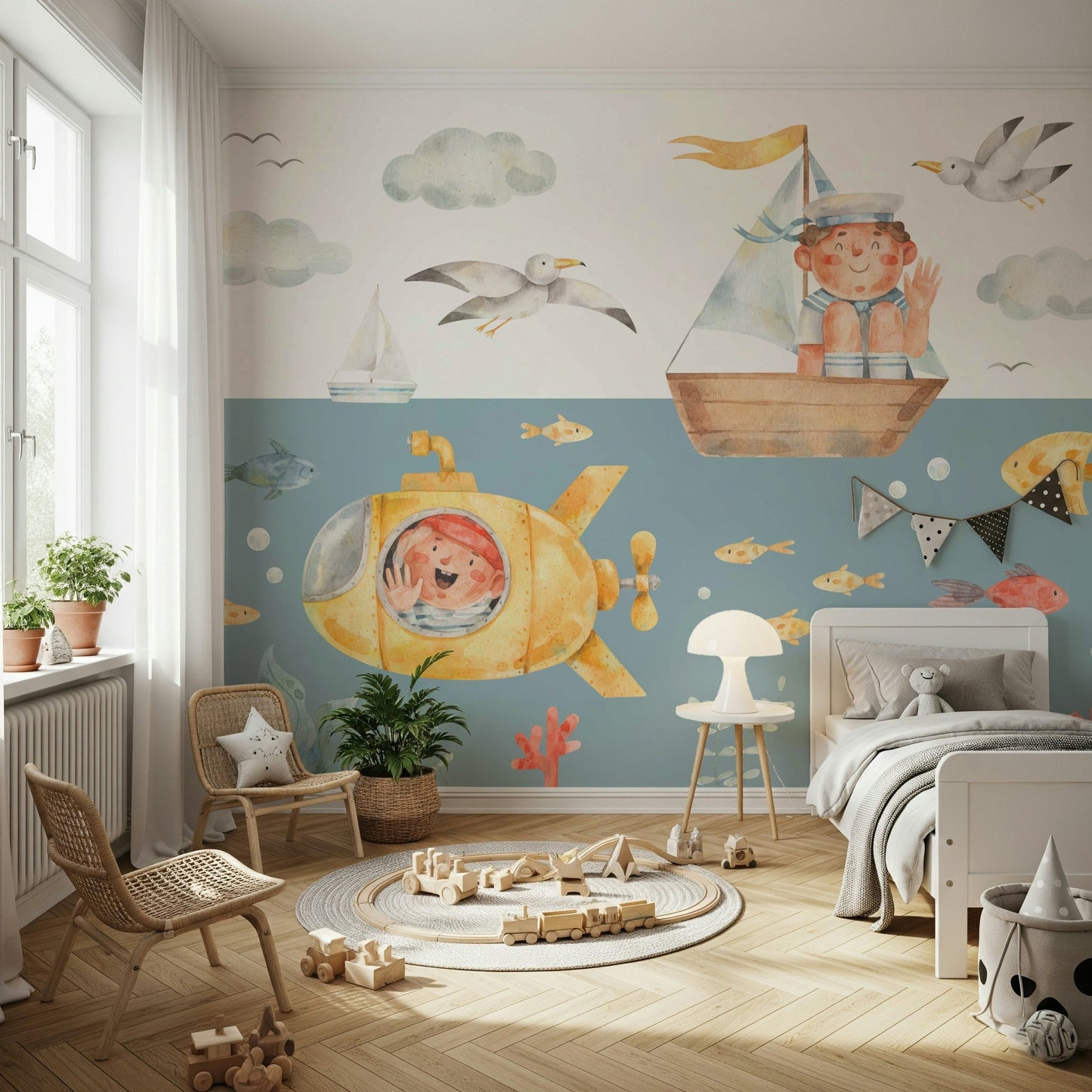 Undersea Adventure Wall Mural - Wallanza