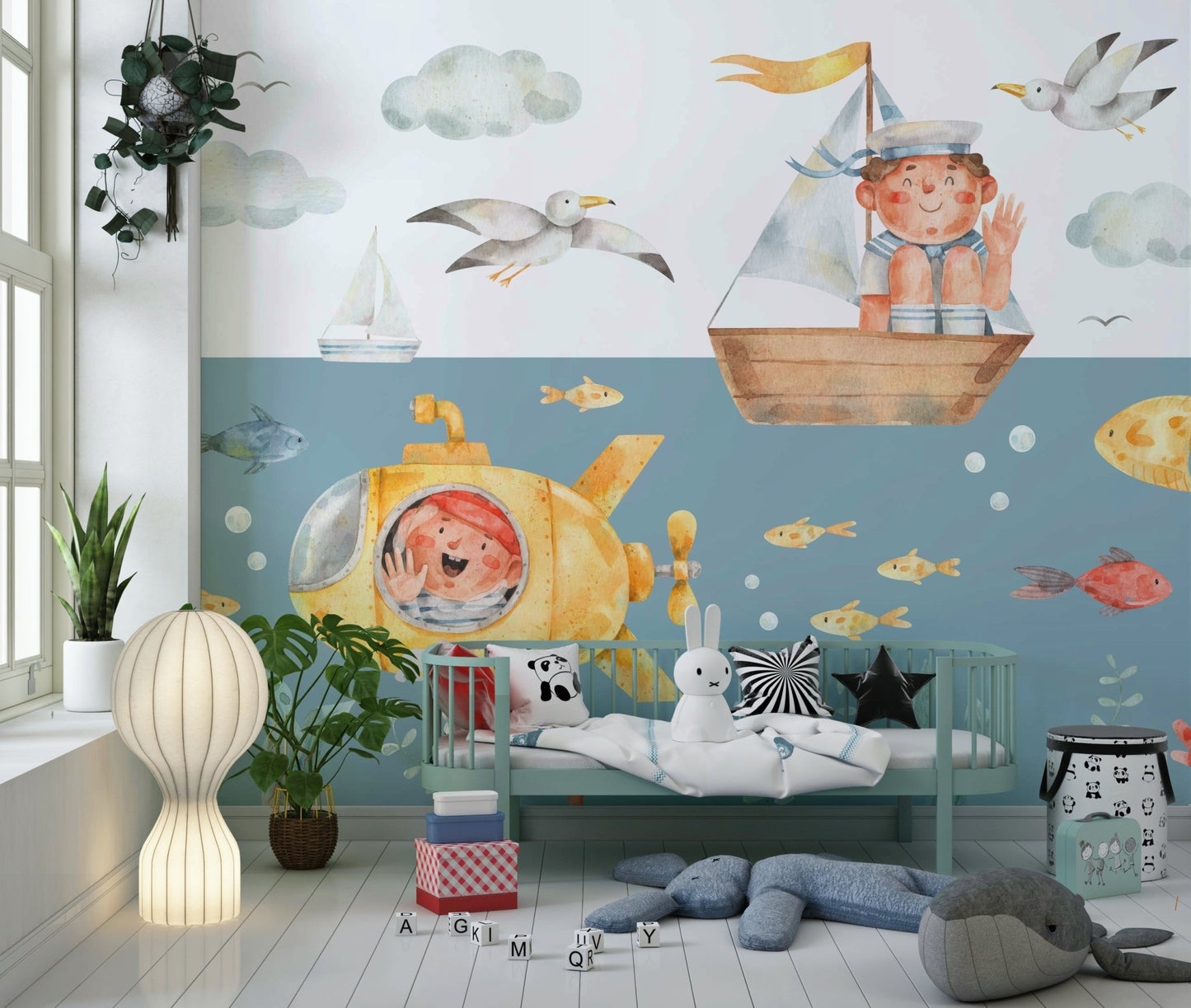 Undersea Adventure Wall Mural - Wallanza