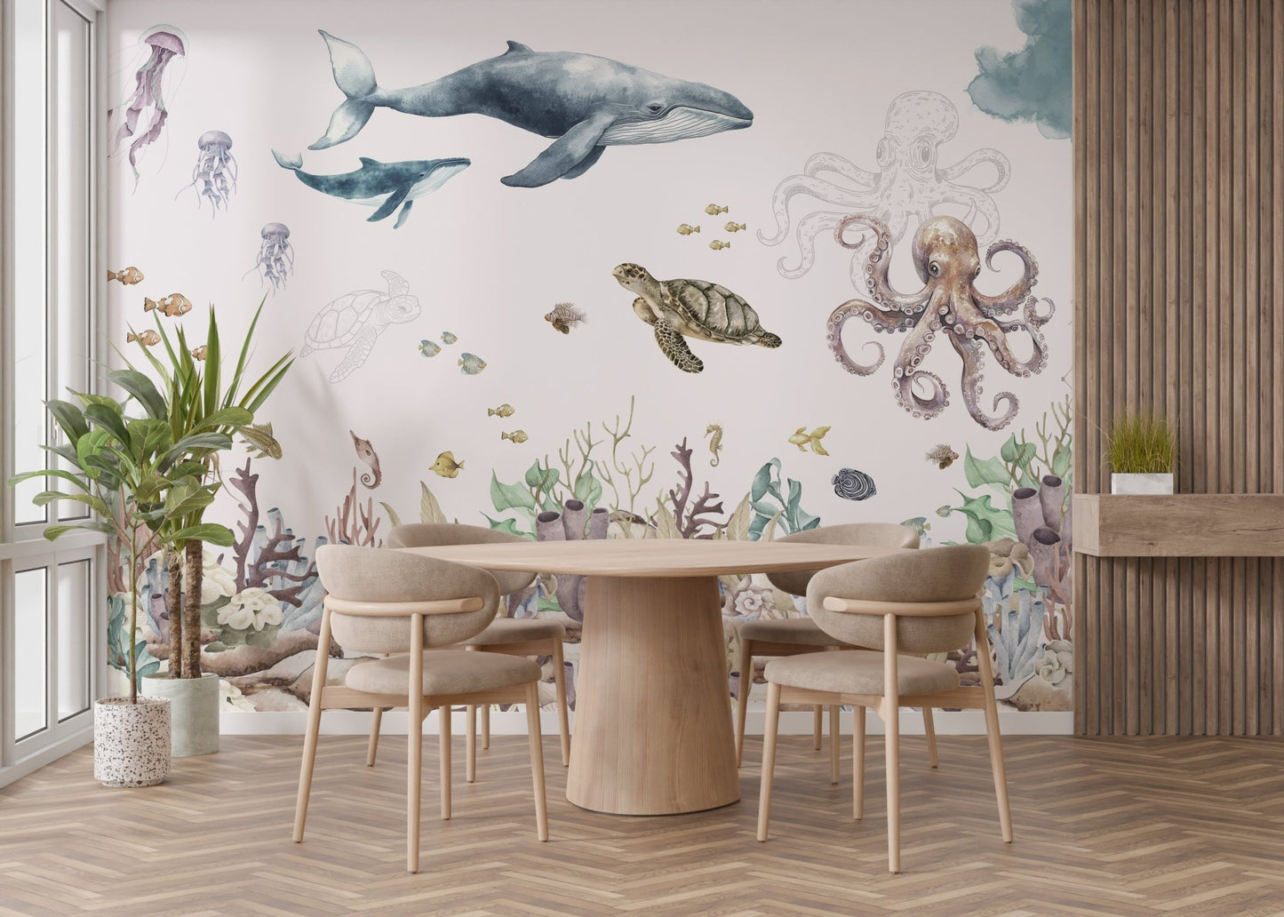 Underwater Marine Life Wallpaper - Wallanza