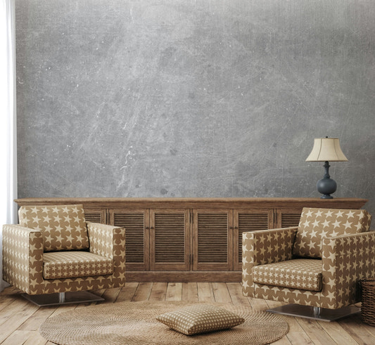 Urban Loft Gray Concrete Texture Wall Mural - Wallanza