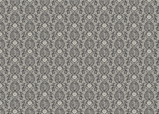 Old Classical Luxury Damask Wallpaper