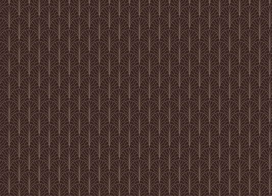 Red Wine Color Art Deco Modern Wallpaper