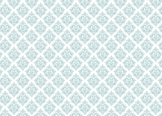 Orient Classic Blue and White Color Wallpaper
